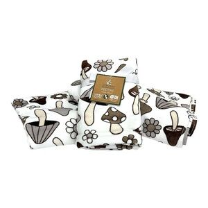 NWT Deborah Connolly Mushroom Bath and Hand Towel Set of 4 Cottagecore Fae Decor